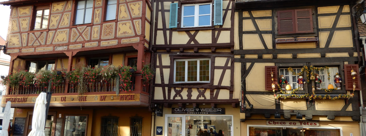 Half Timbered Buildings, Colmar, France