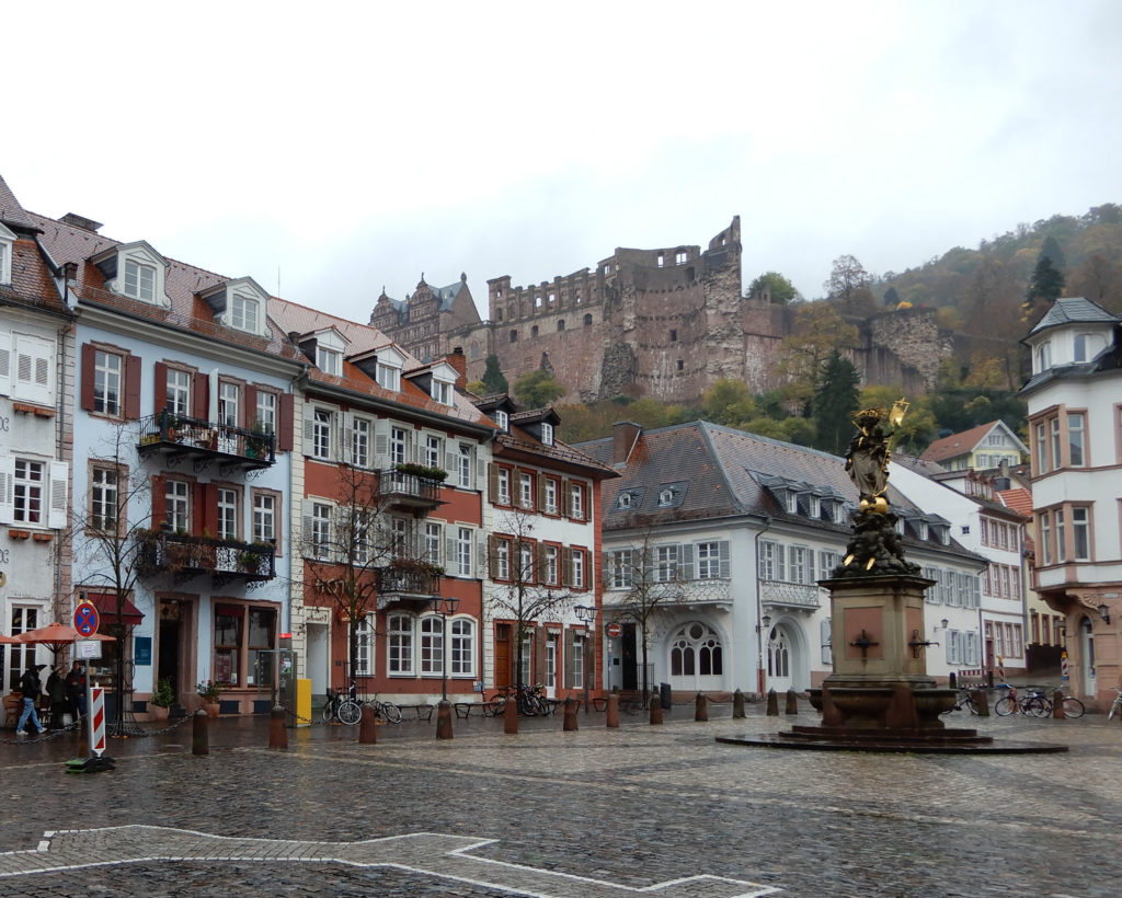 Heidelberg Castle, Kornmarkt Square, Heidelberg, Germany, Rhine River Cruise, Viking Cruise