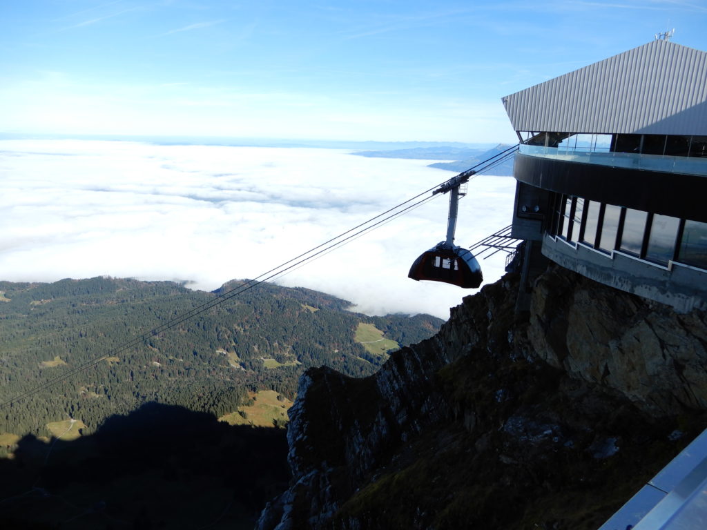 Mt. Pliatus Luzern Switzerland Dragon Gondola