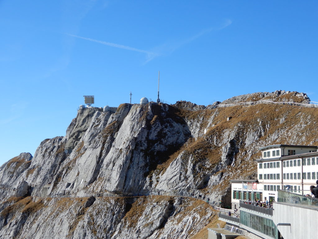 Mt. Pliatus Luzern Switzerland weather station