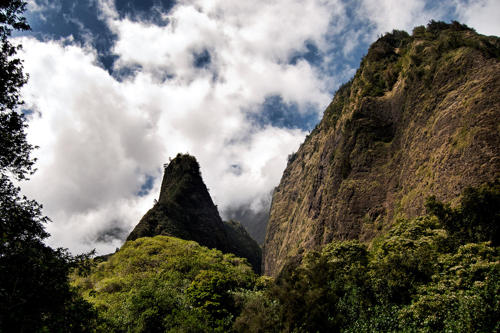 Iao Valley State Monument Needle Maui Hawaii