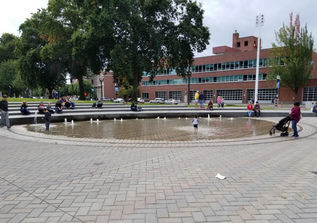 Public Water play