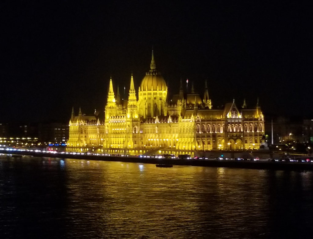 Parliament Building at Night, , Viking River Cruise