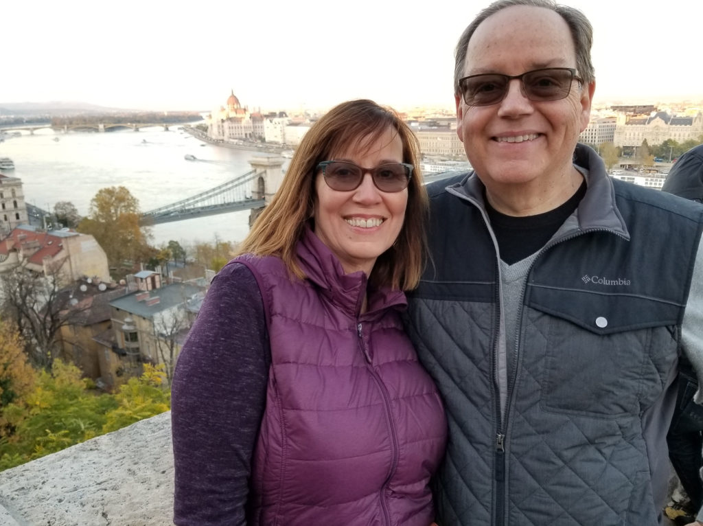 Selfie from Buda Castle Budapest