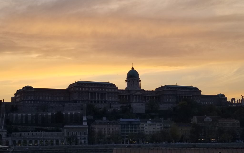 Buda Castle at Sunset Budapest