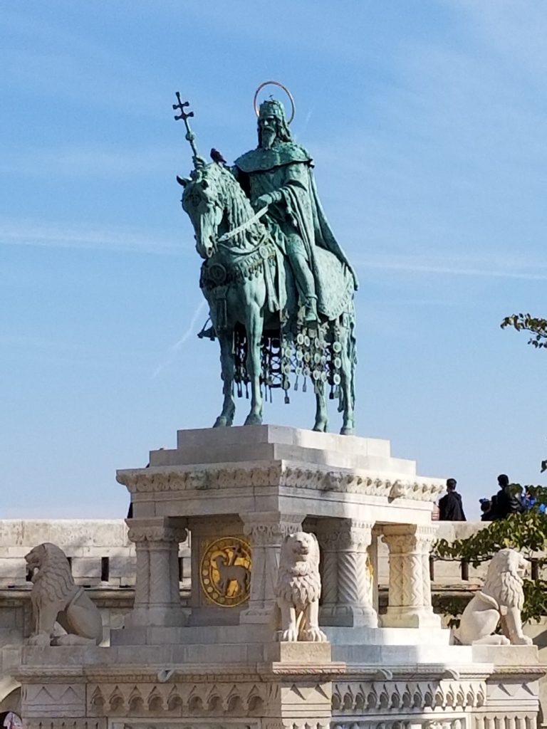 King Saint Stephen I Statue Budapest