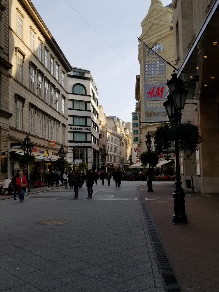 Váci street 2 Budapest