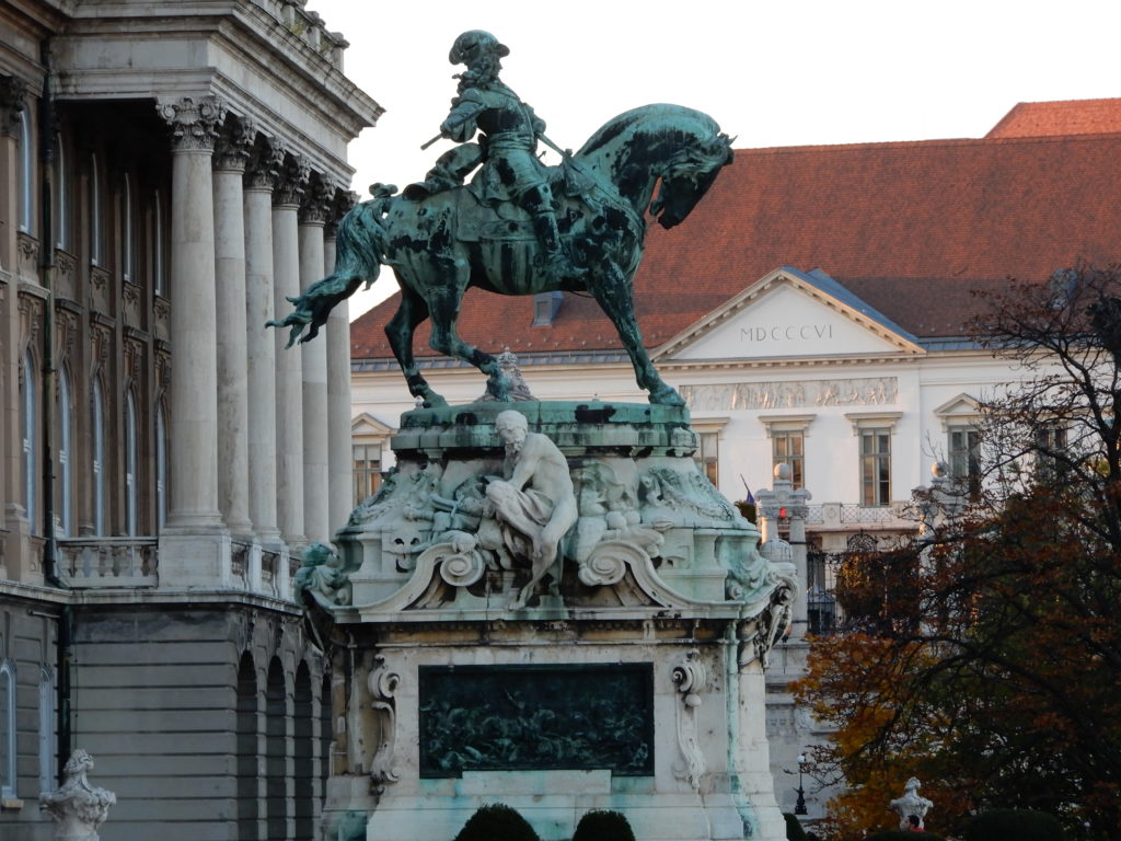 Prince Eugene of Savoy statue Budapest