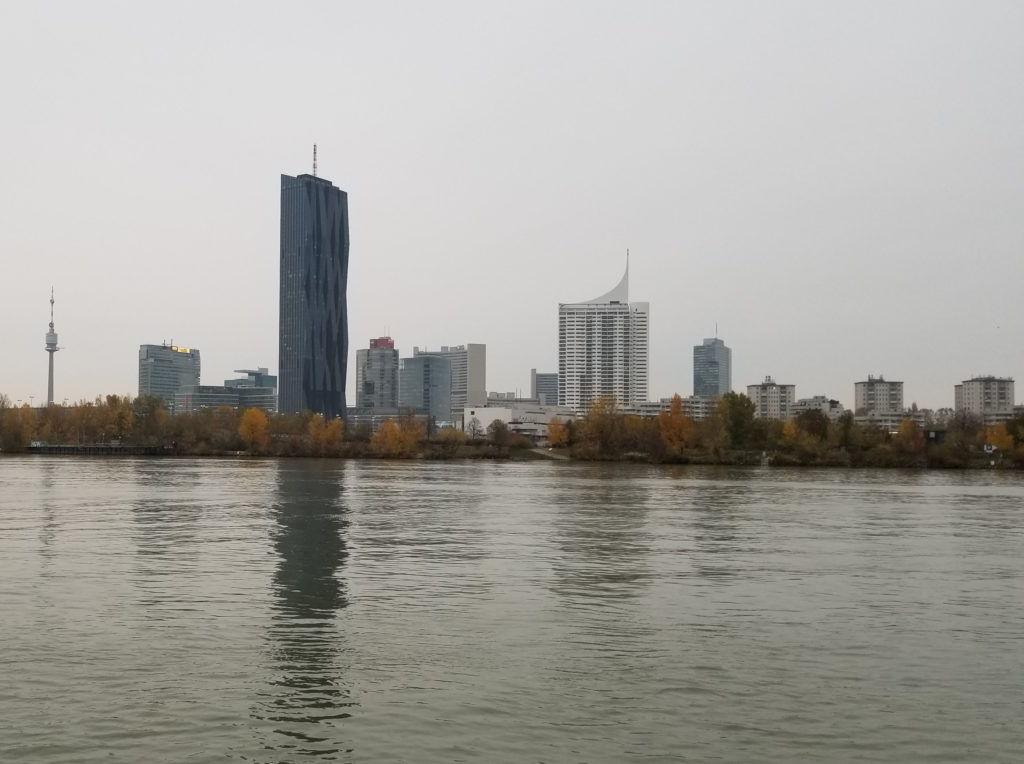 Vienna from the Danube