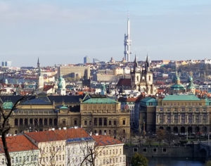 View From Prague Castle Observation Deck