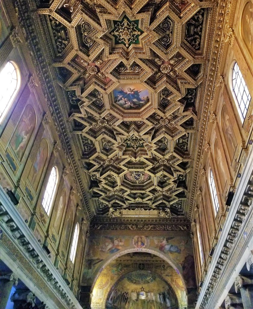 The Basilica of Santa Maria in Trastevere
