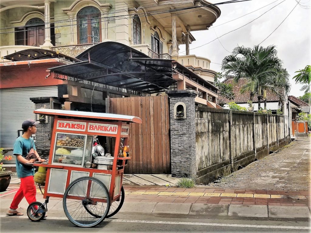 Bali Island Paradise, Adventure of a Lifetime, Passage For Two, Street Food Cart